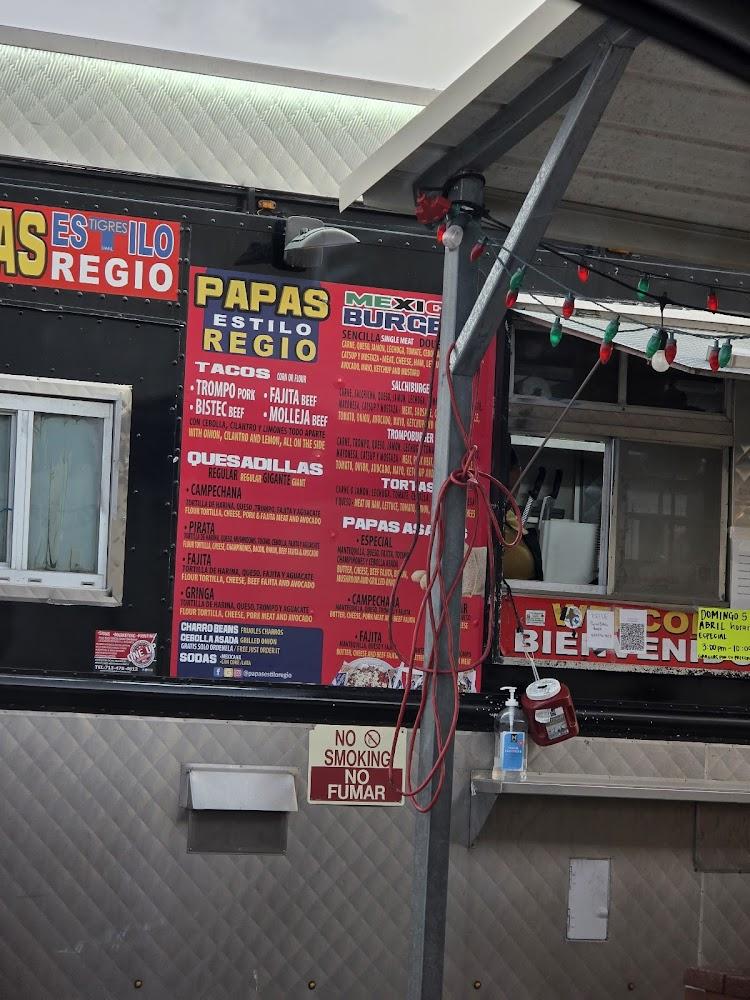 Papas Estilo Regio #2 Menu image 1